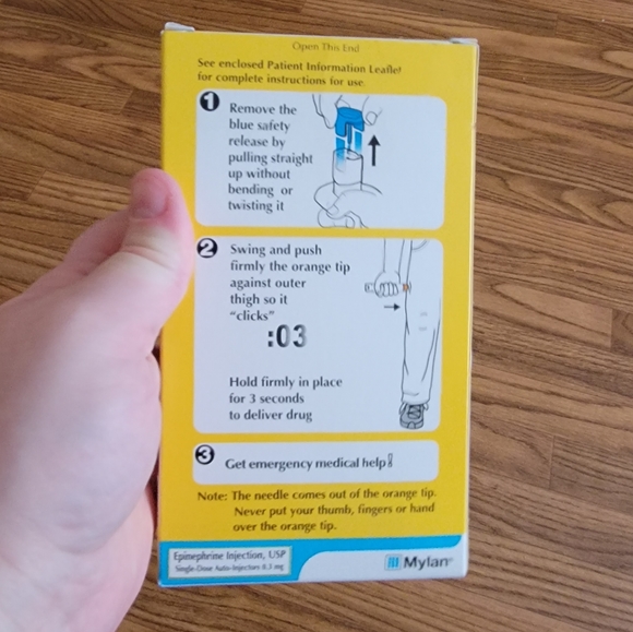 For Allergic Reactions - Picture 2 of 3